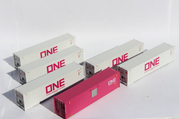 ONE Scheme 40' HC Reefer Set (5 reefers, 1 power generator) JTC# 406501