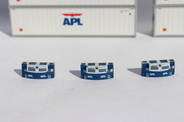 APL Scheme 40' HC Reefer Set (6 reefers, 6 gensets) JTC# 406502