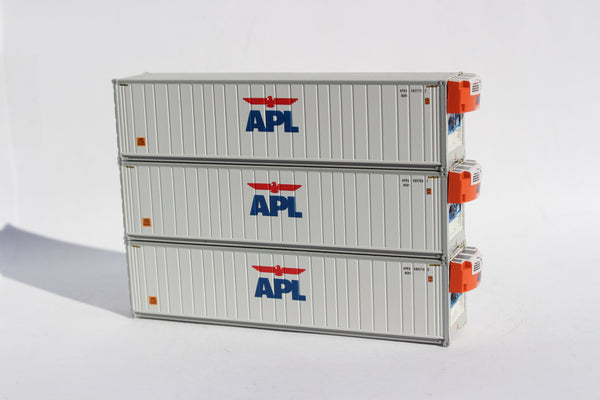 APL Scheme 40' HC Reefer Set (6 reefers, 6 gensets) JTC# 406502