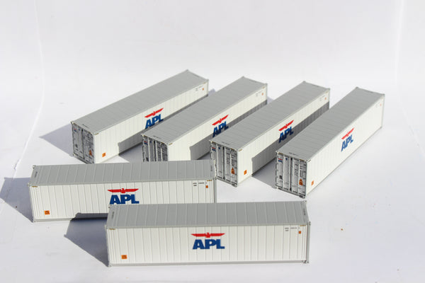APL Scheme 40' HC Reefer Set (6 reefers, 6 gensets) JTC# 406502