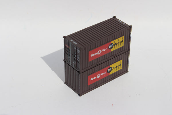 CAT Rental Store "Texas First"  20' Std. height container with Magnetic system, Corrugated-side. JTC-205015