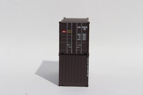 CAT Rental Store "OHIO"  20' Std. height container with Magnetic system, Corrugated-side. JTC-205013