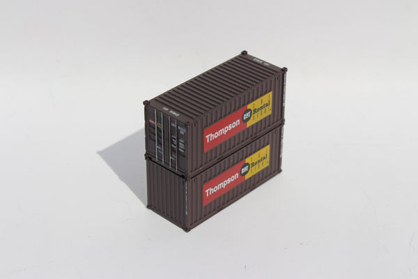 CAT Rental Store "Thompson"  20' Std. height container with Magnetic system, Corrugated-side. JTC-205011