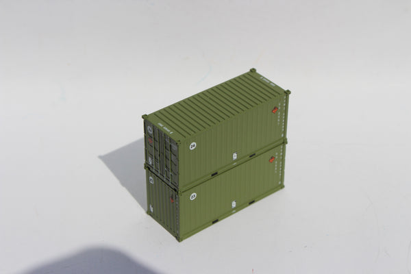 USMC Military (Marines) MILITARY SERIES "B" 20' Std. height containers with Magnetic system, JTC-205457