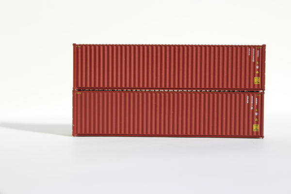 CP SHIPS 40' HIGH CUBE containers with Magnetic system, Corrugated-side. JTC# 405005