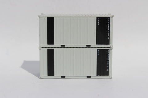 USAU Gray patch 'B', MILITARY SERIES 20' Std. height containers with Magnetic system, JTC-205455