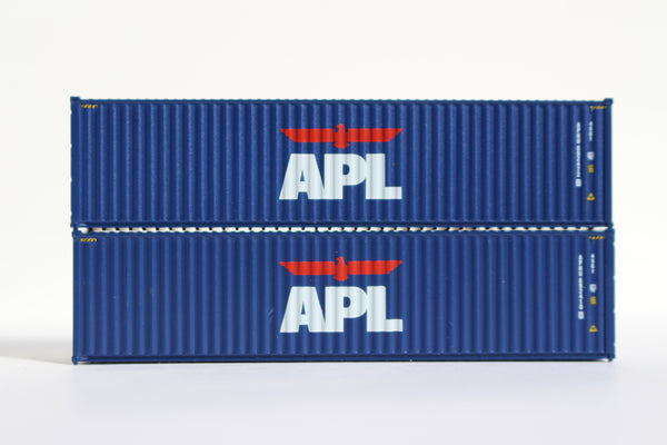 APL 40' HIGH CUBE containers with Magnetic system, Corrugated-side. JTC # 405003 SOLD OUT