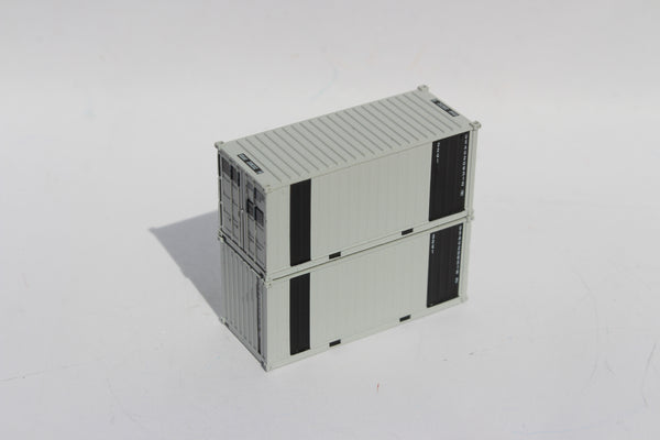 USAU Gray patch 'B', MILITARY SERIES 20' Std. height containers with Magnetic system, JTC-205455
