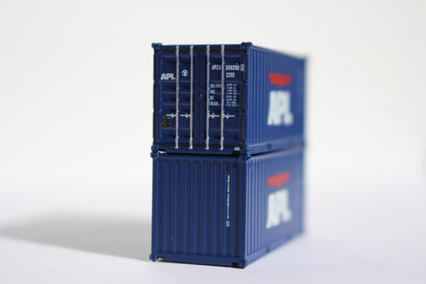 APL 20' Std. height containers with Magnetic system, Corrugated-side. JTC-205301 SOLD OUT