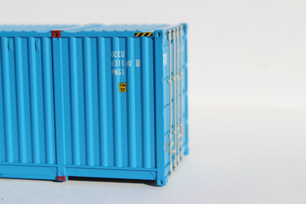 OCEANEX, "large LTL" Ocean 53' (HO Scale 1:87) Single container with IBC castings at 53' corner. JTC # 9530361