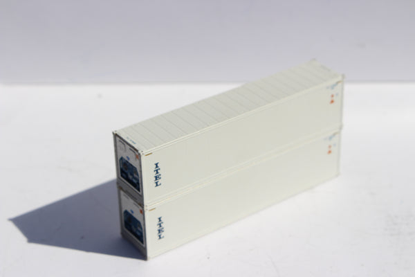 Interfresh and ITEL scheme 40' HC Reefer Set (5 reefers, 1 power generator) JTC# 406514