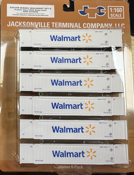 Walmart 8-55-8 6-pack, Set # 1 Corrugated container with placards. JTC# 537144