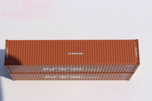 NYK LINE 40' 40' HIGH CUBE containers, Corrugated-side. JTC # 405061