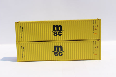 MSC 40' HIGH CUBE with Magnetic system, Corrugated-side. JTC # 405199 SOLD OUT