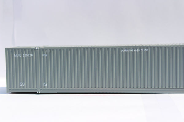MILESTONE (HO Scale 1:87) 53' single container with IBC castings. JTC # 9530321