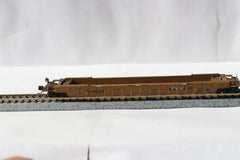 DTTX NSC 53' well car Class NWF13 - 17 Post, 3 silver stripes TTX 655119. JTC# 772015