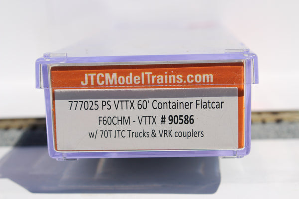 Pullman Standard TTX patch over TrailerTrain 60' Flatcar, 5-8 years weathered