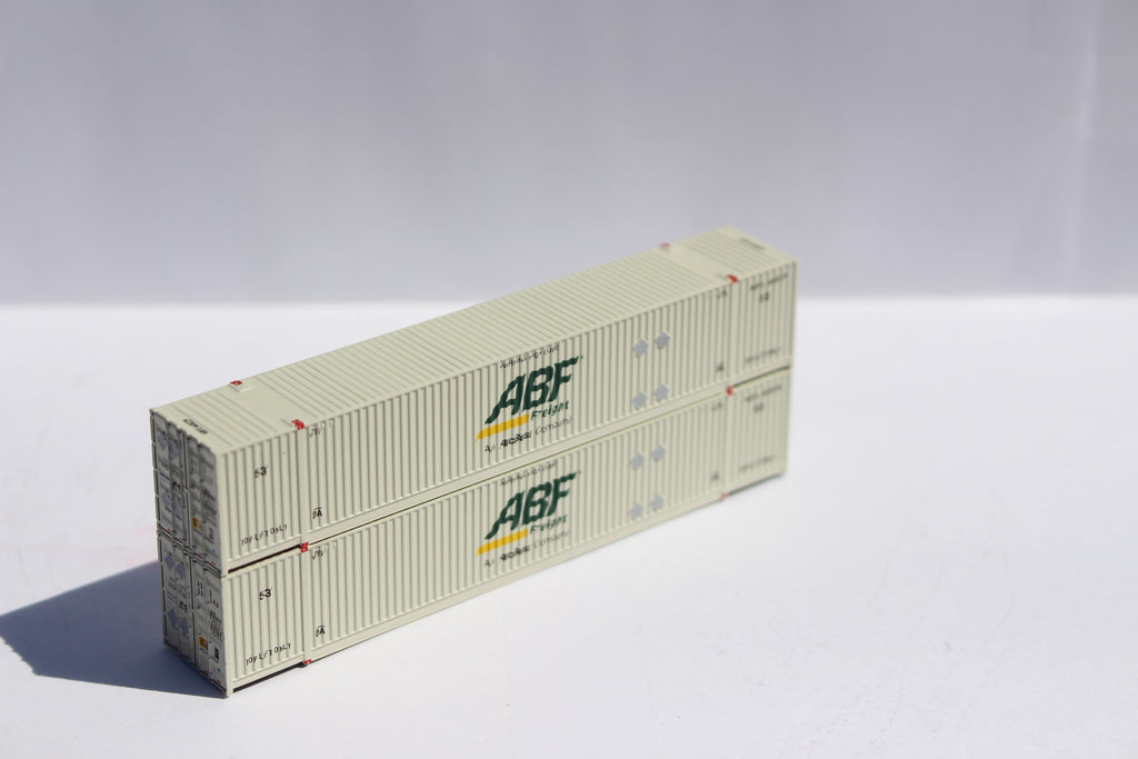 ABF FREIGHT 53' HIGH CUBE 8-55-8, Set #1, corrugated containers. JTC ...