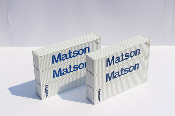 MATSON mixed scheme (6 Pack) - 40' High cube with magnets. JTC # 405195