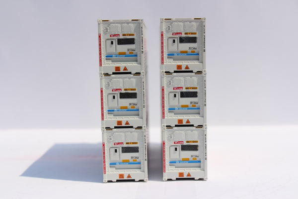 K-Line  40' High cube 6 unit Reefer Set (Daikin unit up) JTC# 405619