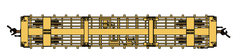 Pullman Standard TrailerTrain Logo 60' Flatcar, "New"