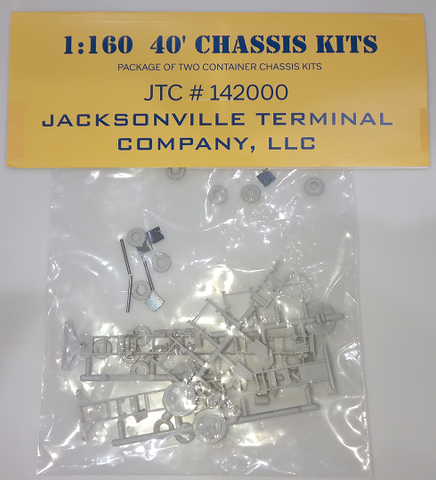 CHASSIS 40' KIT  JTC #142000 (kit-basher's 2-pack) SOLD OUT