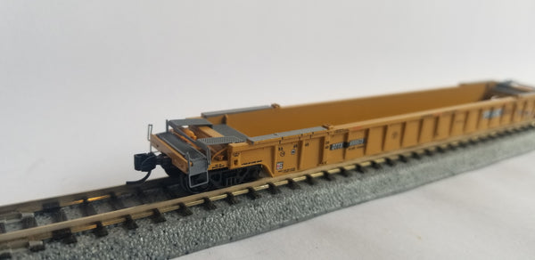 772020- DTTX NSC 53' well car. Class NWF13 - 17 Post version - 3 Yellow conspicuity stripes SOLD OUT