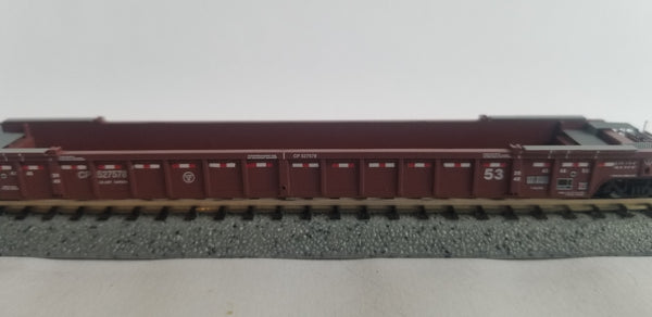 772022- CP RAIL  NSC 53' well car. Class NWF13 - 17 Post version SOLD OUT