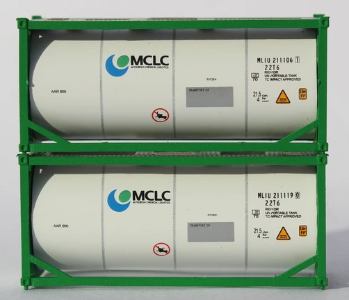 MCLC MITSUBISHI CHEMICAL 20' Standard Tank Container (full wrap around walkway) 205234