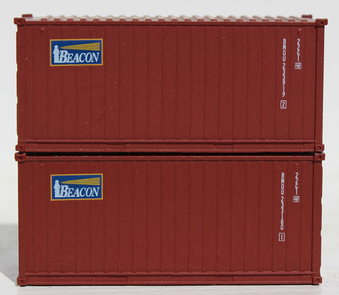 BEACON - 20' Std. height containers with Magnetic system, Corrugated-side. JTC-205313