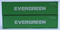 EVERGREEN (EGHU scheme) – 40' HIGH CUBE containers with Magnetic system, Corrugated-side. JTC # 405134