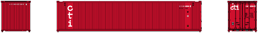 CTI 40' Standard height (8'6