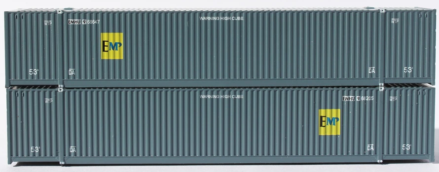 EMP (ex FEC faded patch) 53' HIGH CUBE 8-55-8 corrugated EMP (ex FEC faded patch) 53' HIGH CUBE 8-55-8 corrugated