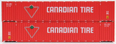 Canadian Tire 53' HIGH CUBE 6-42-6 corrugated containers with Magnetic system, Corrugated-side. JTC # 535050 SOLD OUT