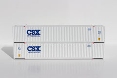 CSX INTERMODAL 53' HIGH CUBE 6-42-6 corrugated containers with Magnetic system, Corrugated-side. JTC # 535012