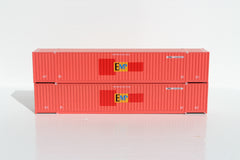 EMP (Ex-HUB GROUP) 53' HIGH CUBE 6-42-6 corrugated containers with Magnetic system, Corrugated-side. JTC # 535041 SOLD OUT