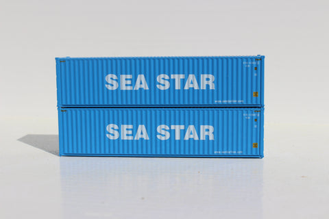 SEA STAR 40' HIGH CUBE containers with Magnetic system, Corrugated-side. JTC # 405043