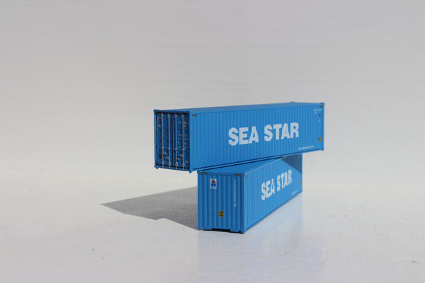 SEA STAR 40' HIGH CUBE containers with Magnetic system, Corrugated-side. JTC # 405043
