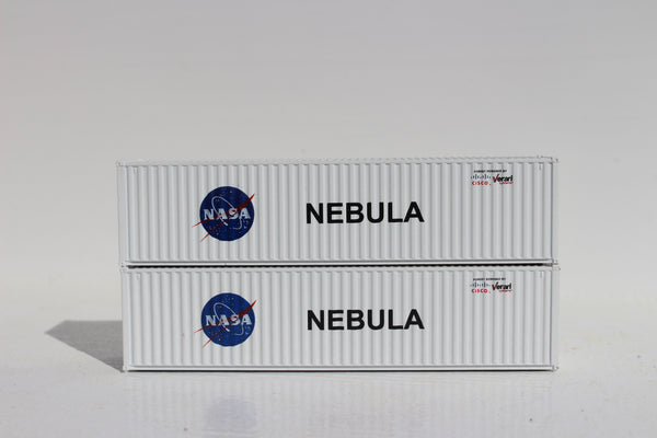 NASA NEBULA 40' HIGH CUBE containers with Magnetic system, Corrugated-side. JTC # 405042 SOLD OUT