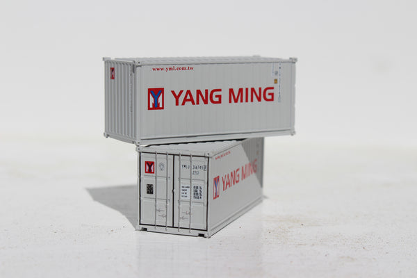 YANG MING 20' Std. height containers with Magnetic system, Corrugated-side. JTC-205339