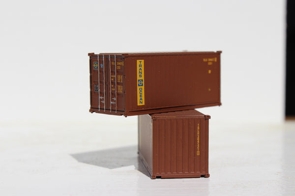 TRANS OCEAN - 20' Std. height containers with Magnetic system, Corrugated-side. JTC-205327