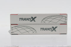 TRANS X 53' HIGH CUBE 6-42-6 corrugated containers with Magnetic system, Corrugated-side. JTC # 535063