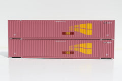 CSX (ex-STAX) Intermodal 53' HIGH CUBE 6-42-6 corrugated containers with Magnetic system, Corrugated-side. JTC # 535017