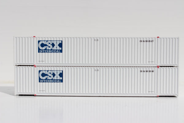 CSX Intermodal 53' HIGH CUBE 6-42-6 corrugated containers with Magnetic system, Corrugated-side. JTC # 535009