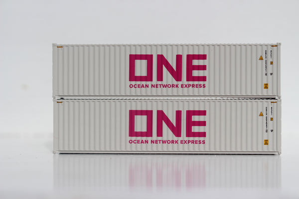ONE (Light gray) 40' HIGH CUBE containers with Magnetic system, Corrugated-side. JTC # 405082 SOLD OUT