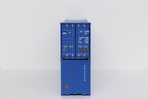 APL 40' HIGH CUBE containers with Magnetic system, Corrugated-side. JTC # 405107