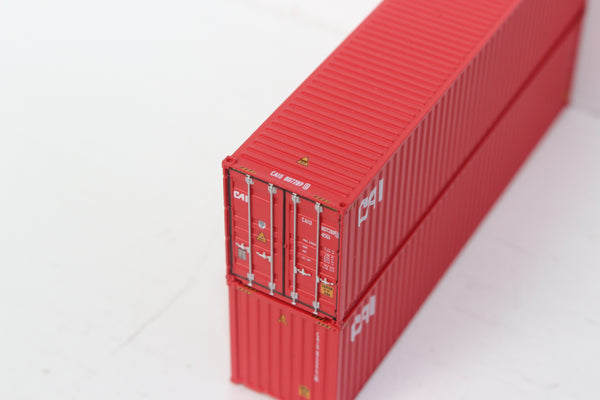CAI 40' HIGH CUBE containers with Magnetic system, Corrugated-side. JTC # 405030