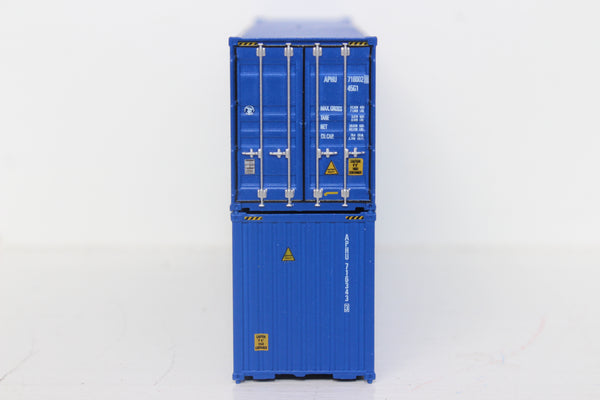 APL 40' HIGH CUBE containers with Magnetic system, Corrugated-side. JTC # 405071