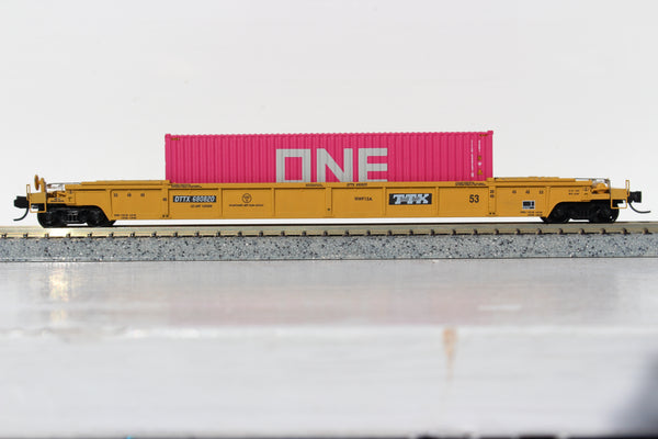 772001  - DTTX 680850 NSC 53' well car. Class NWF13A - 9 Post version SOLD OUT