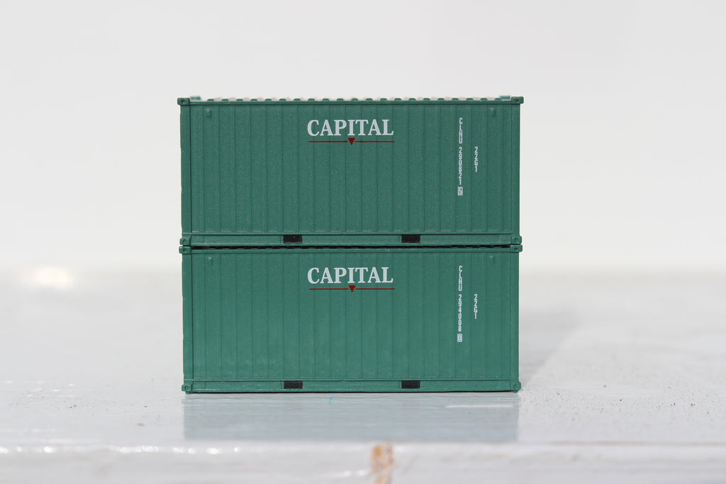 CAPITAL 20' Std. height containers with Magnetic system, Corrugated-side. JTC-205317